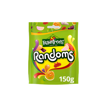 Rowntree's Randoms Sweets Sharing Bag 150g – Fruity, Chewy & Fun Candy
